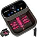 Bain de pieds et appareil de massage pliable avec chauffage
