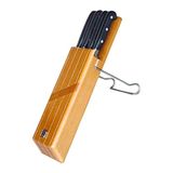 Marietti 2044PE CEPPO PENDOLO messenhouder met 4-delige messenset