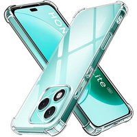 Phonillico® Hoesje voor Honor 400 Lite 5G - Schokbestendige TPU-bescherming, zacht transparant