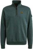 PME Legend Half Zip Groen Half zip collar interlock jer PSW2508423/5125