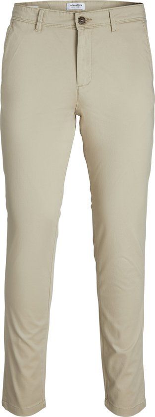 JACK & JONES Marco Bowie Slim Fit Chino - Men - Beige - W34/L30