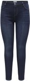ONLY CARMAKOMA Dames Jeans CARTHUNDER LIFE REG SK P UP BJ367 NOOS Dark Blue Denim