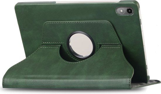 iMoshion Tablet Hoes Lenovo Tab P12 - 360° Draaibare Bookcase - Groen