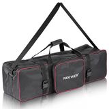Neewer 30 x 10 x 10 ″/77 cm x 25 cm x 25 cm zware draagtas met schouderriem voor studiolampstandaard, statieven, achtergronden, reflectoren, paraplu, softbox en flitsstroboscoopverlichtingsset (CB-05)