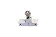 Roto Draaislot met cilinder en sleutel, wit, 6,3 x 2 x 3