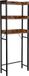 Merkloos Badkamerplank - Opbergrek - Organizer - Vintage stijl - Hout - Bruin - 63 cm x 25 cm x 165 cm