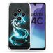 Cokitec Versterkte hoes voor Xiaomi Redmi 14C 4G Fantastic Blue Dragon