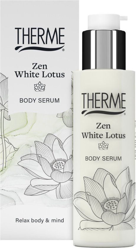 Therme Body Serum Zen White Lotus 125 ml - Unisex - Alle huidtypes
