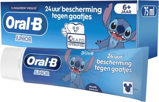 Oral-B Junior Tandpasta +6 Jaar Stitch 75 ml