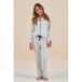 Little Label pyjama met stippen - wit/donkerblauw