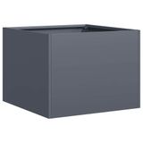 VidaXL Plantenbak Staal Antraciet 40x40x30 cm