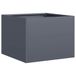 VidaXL Plantenbak Staal Antraciet 40x40x30 cm