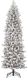 Black Box Trees Harma Smalle Kunstkerstboom - Kerstboom H260 x Ø73 cm - Vert Givré