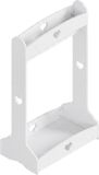 en.casa Kinderrek Haandsvanssad 126x73x43 cm wit