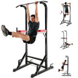 ISE 5in1 Power Tower Workout Dip Station