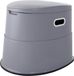 Toilette portable pour camping, avec un réservoir de 1,3 litre, doté d'un réservoir intérieur amovible, d'un porte-papier extensible et d'un double couvercle pour une utilisation en extérieur. Idéal comme toilette de voyage pour adultes et enfants pendant les trajets en voiture