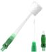 Ibenzoa® Set de brosses pour bouteilles avec 5 têtes de brosse différentes