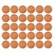 30 x afdekkingen voor schroeven, zelfklevend, diameter 20 mm, gat, meubels, tafel, stoel, huis, hout, donker grenen