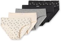 SCHIESSER - Slip - Meisjes - Onderbroeken - 5 Stuks - Assorti 14 - Katoen/Elastaan