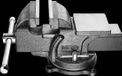 Neo tools bankschroef 100mm gietijzer draaibaar