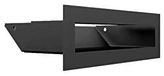 kratki KRATKI Air ventilatierooster, heteluchtrooster, 6 x 20 cm, zwart