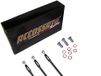 Accossato Complete set koppelingsslangen zwart motorfiets Bimota - YB8 (1990-1994), lay-out C, aantal slangen: 1