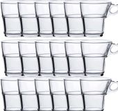 Duralex Espresso verres Caprice transparent - 18x pièces - 90 ml