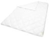 Beautissu BeauNuit MD Couverture de lit, 135x200 cm, blanche, lot de 2, couverture matelassée