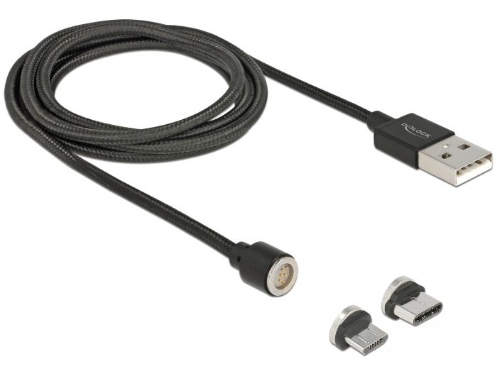 DeLOCK 85723 USB-kabel zwart 1,1m