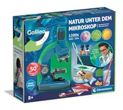 Galileo Lab 59487 Microscoop onder de microscoop voor kinderen, experimenten voor kinderen vanaf 8 jaar, onderzoeksset van Clementoni