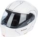 Klim GT1 Expedition Koolstofhelm - Systeemhelm - Wit - XL
