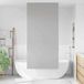 Prolenta Maison Exclusive - Rideau de douche, dimensions 90x240 cm, largeur du tissu : 86 cm