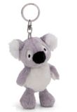 NICI Sleutelhanger Koala Barry 10 cm grijs