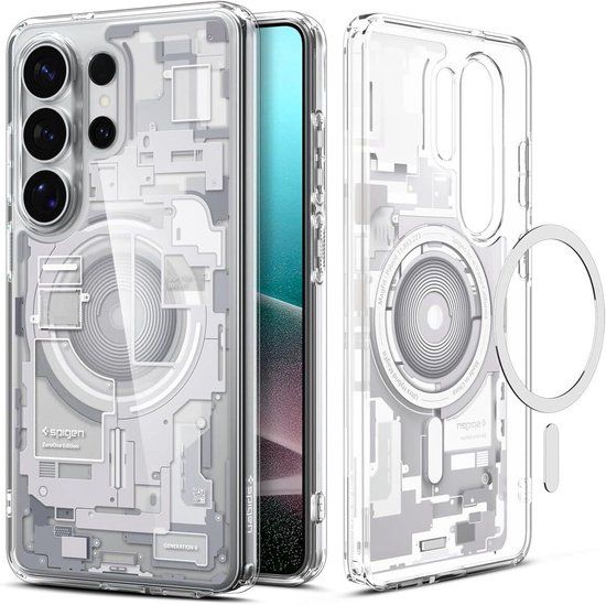 Spigen Ultra Hybrid MagFit Case voor Samsung Galaxy S26 Ultra - Wit
