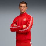 PUMA Girona FC KING Anthem veste pour Hommes, Rouge/Blanc, Taille XXL