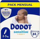 Dodot Sensitive - luiers - 84st N°1 (2-5kg)