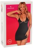 Obsessive Jurk Zwart Polyamide XXL