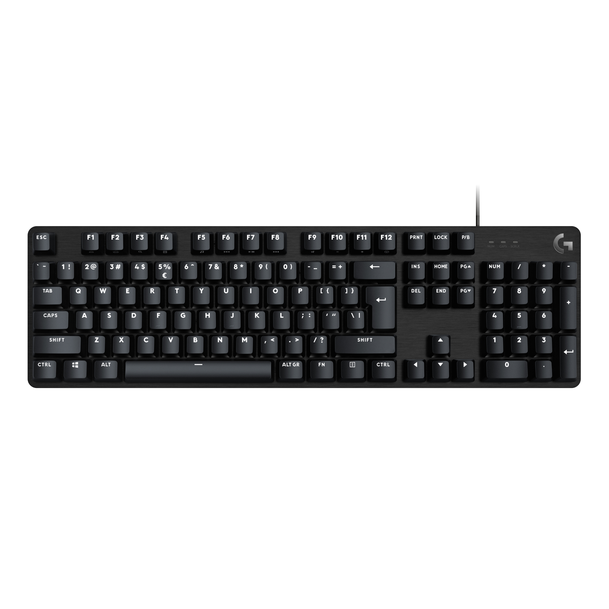 Logitech G G413 SE Gaming Keyboard - USB - QWERTY US International - Black