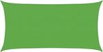vidaXL Voile d'ombrage rectangulaire 2 x 6 m HDPE vert clair