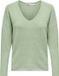 ONLY - ONLRICA LIFE L/S V-NECK PULLO KNT NOOS Dames Trui Laurel Green XL