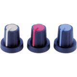 PB Fastener 3/03/TPN 110006 Blk/Rd 3/03/TPN 110006 Draaiknop Met wijzer Zwart, Rood (Ø x h) 16 mm x 16 mm 1 stuk(s) Piece