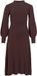 VILA Maxi-jurk VIAMARIA gebreid Lange mouw Col Effen Viscose M Vrouwen Herfst/Winter 2026