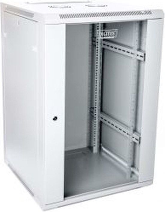 Digitus DN-W19 18U/600 rack Vrijstaande rek Grijs