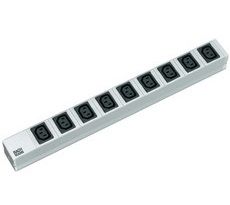 Bachmann 333.539 Energiedistributie-eenheden (PDU's) zwart, grijs, zilver 2m