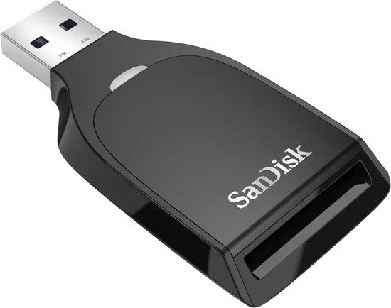 SanDisk QuickFlow™ SD UHS-I Externe geheugenkaartlezer USB-A 3.2 Gen 1 Zwart