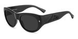 Dsquared2 ICON 0028/S Matte black 55/21/140 UNISEX Zonnebrillen