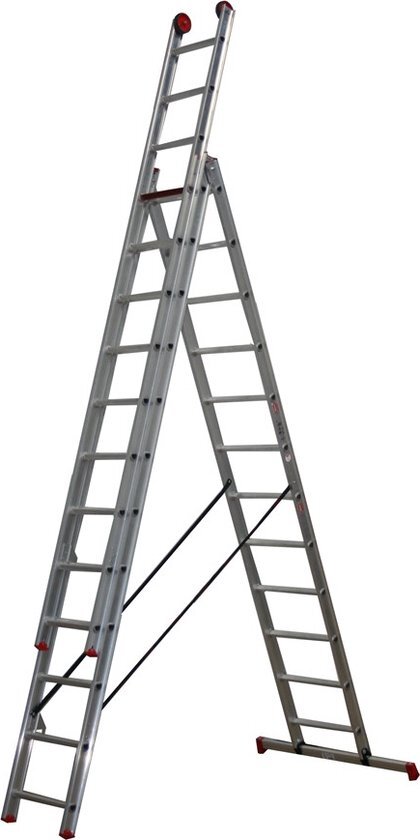 Altrex 3 piece aluminum ladder
