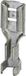 Phoenix Contact 3240158 Huls voor platte stekker Insteekbreedte: 4.8 mm Insteekdikte: 0.8 mm 180 ° Ongeïsoleerd Metaal