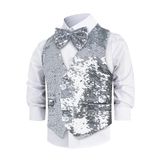 Dress Up America Vest Met Pailletten En Strik