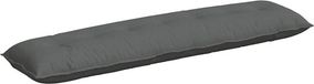 vidaXL Coussin de dossier Gris foncé 200 x 19 x 50 cm Tissu